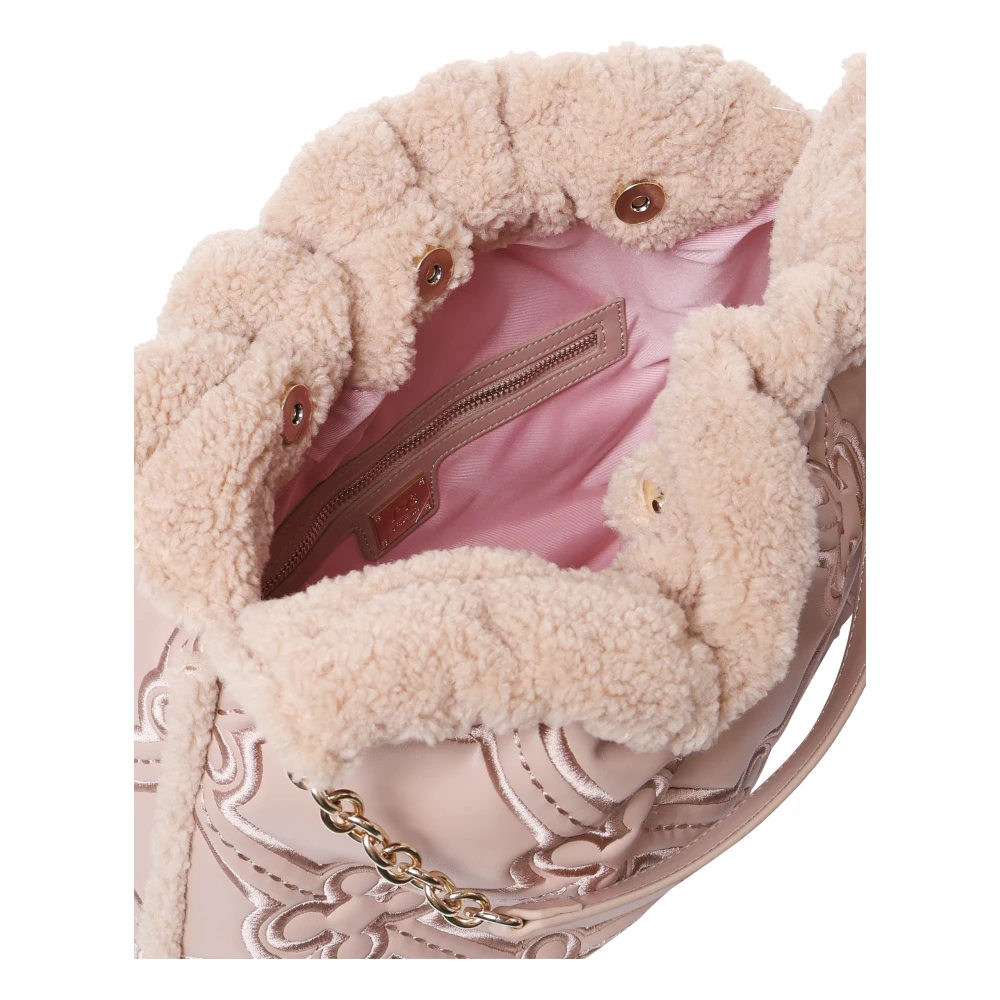 V73 Gewatteerde Nude Shopper Pink Dames