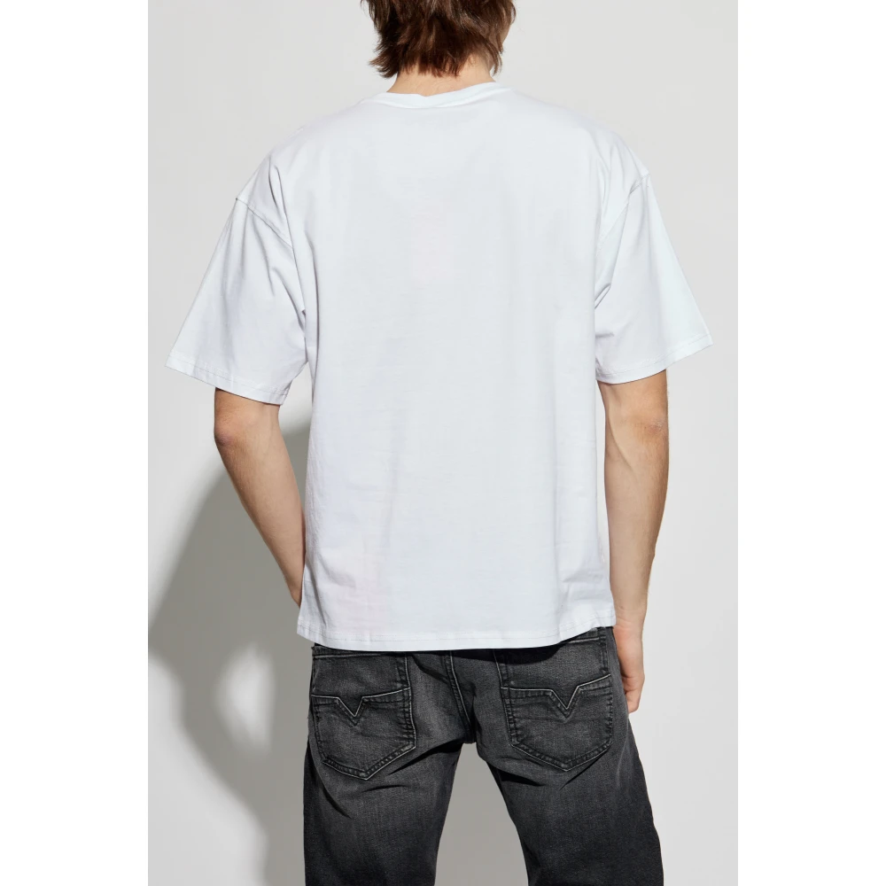Diesel T-shirt T-Boxt-R20 White Heren