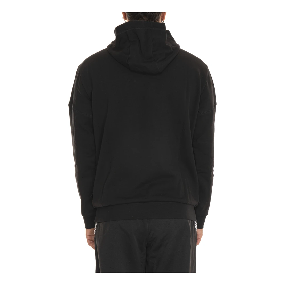 Emporio Armani EA7 Casual Katoenen Sweatshirt voor Mannen Blue Heren