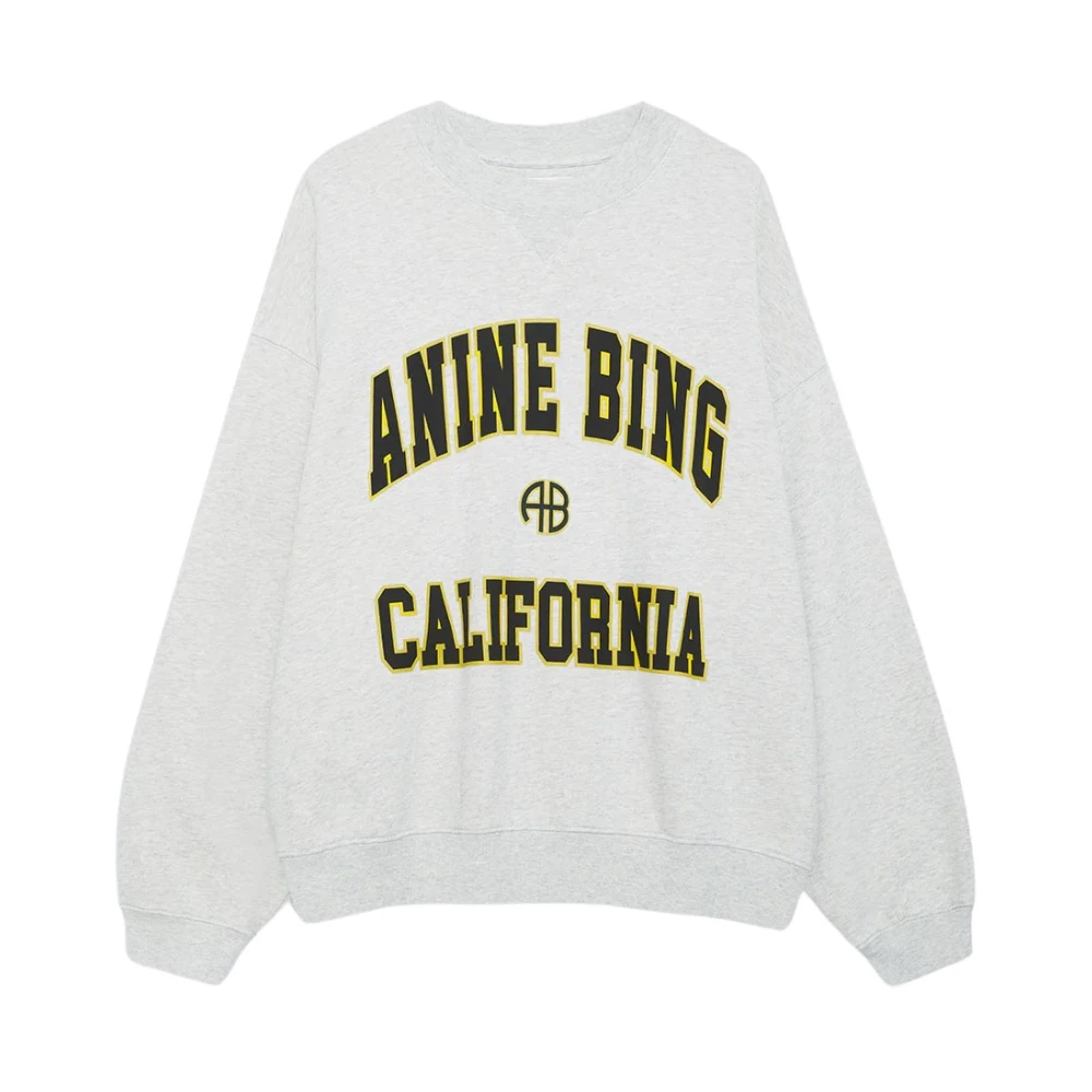 Anine Bing California Sweatshirt White Dames