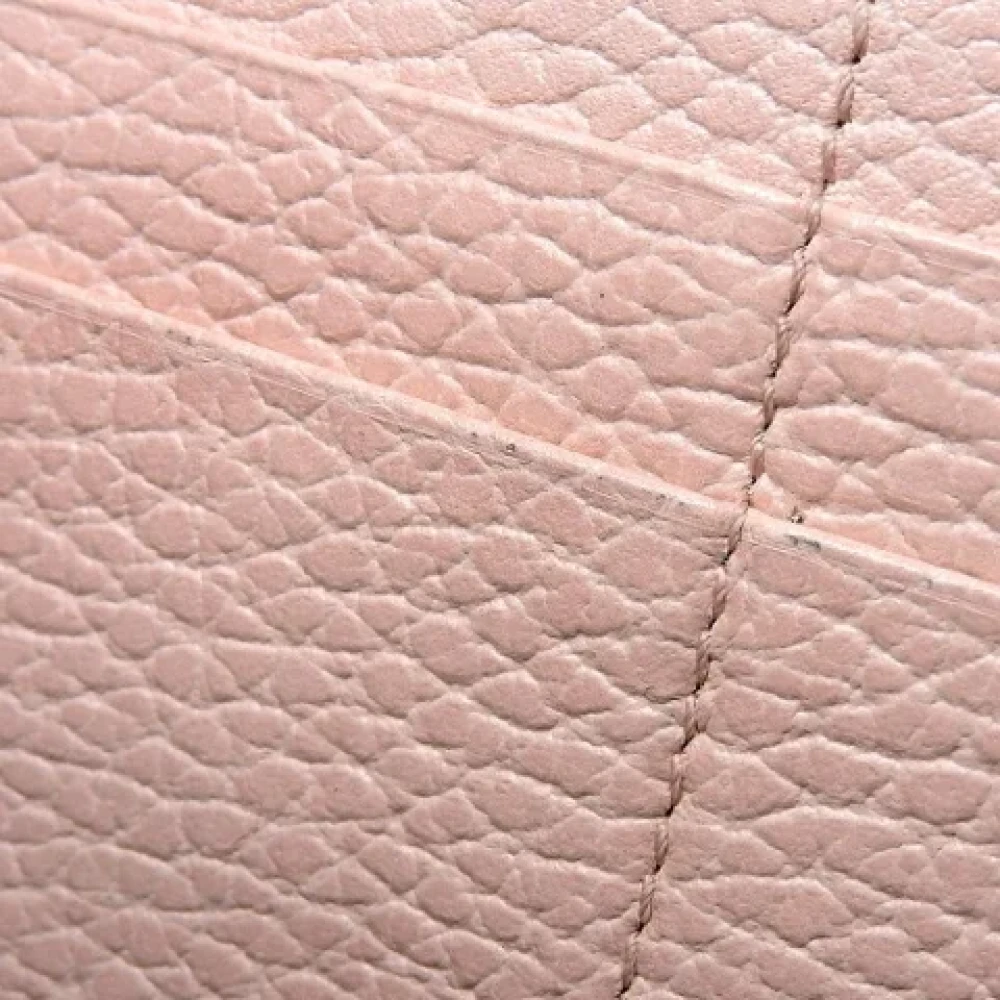 Gucci Vintage Pre-owned Leather wallets Pink Dames