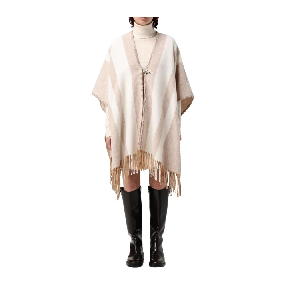 Fay - Jackets > Capes - White - Fay - Modalova