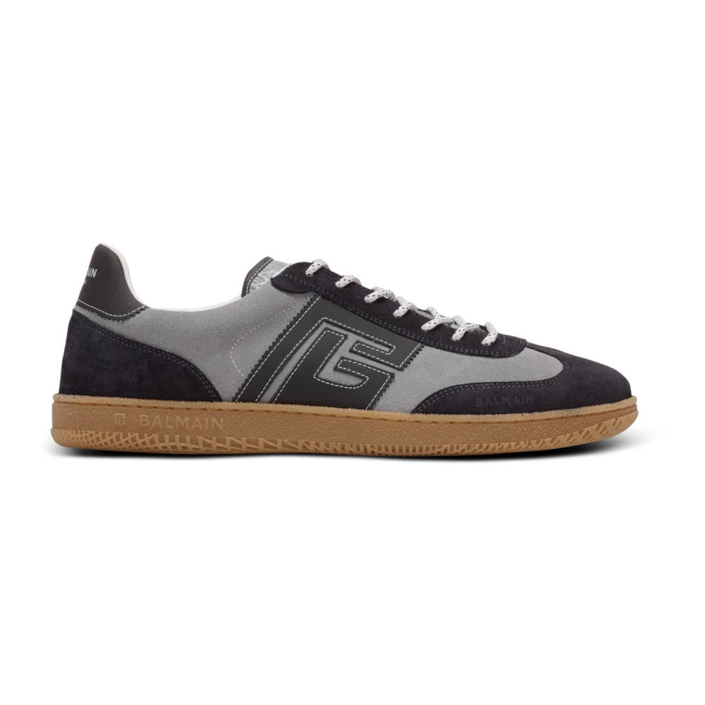 Balmain Gray Swan Trainers - Male - Sneakers - 9 Uk - Shoes