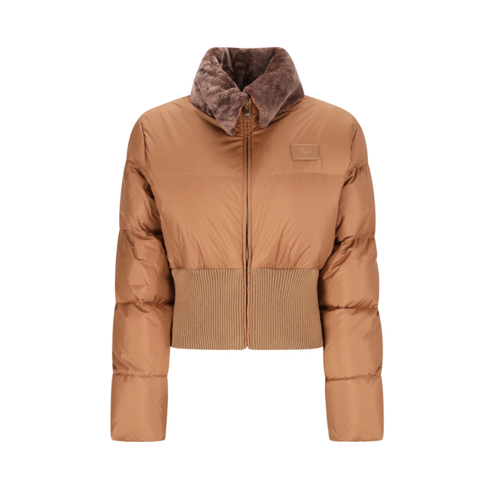 Fendi Damen Beige Jacken, Mgröße: