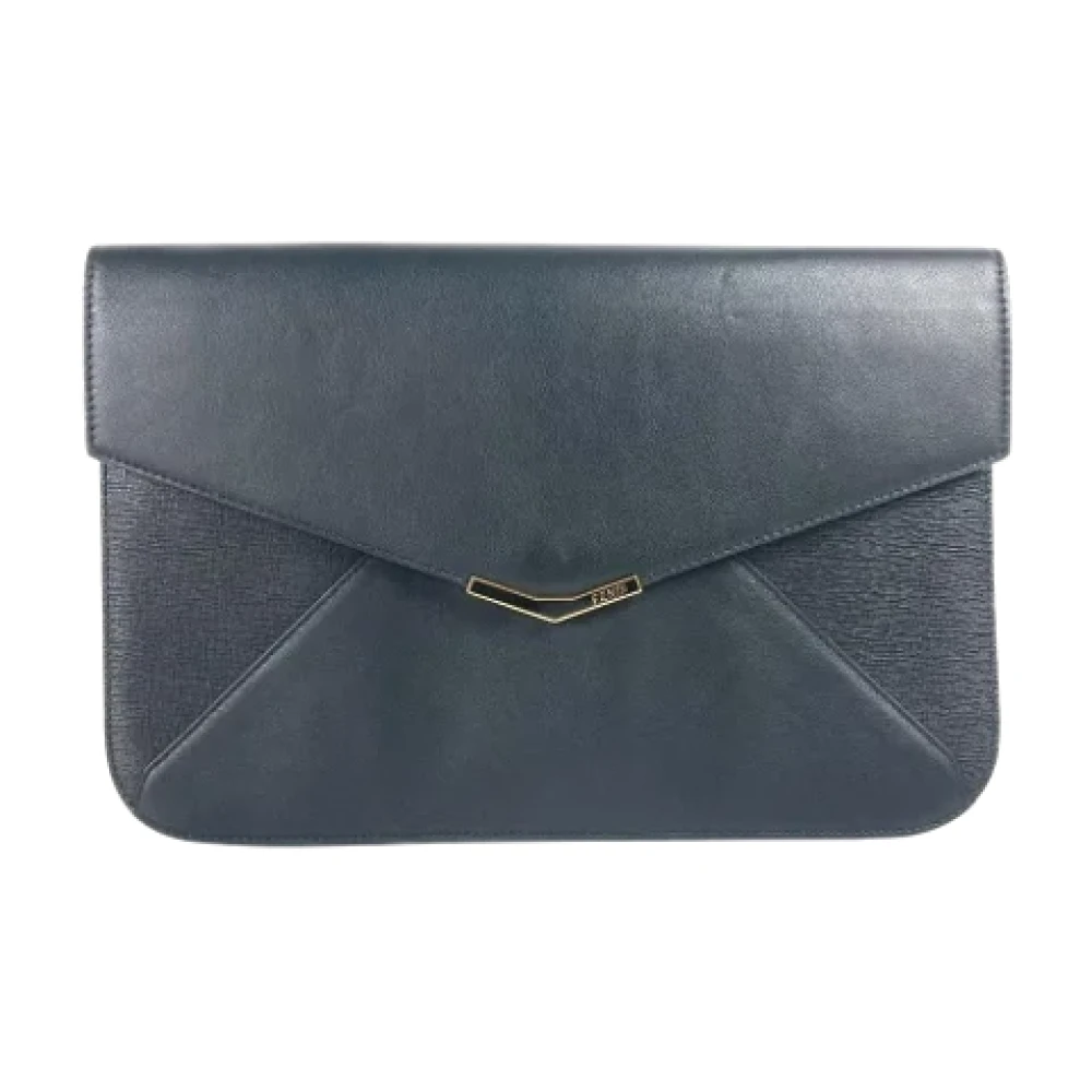 Fendi Vintage Pre-owned Leather fendi-bags Black Dames