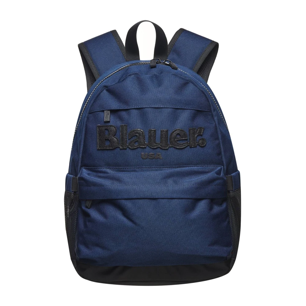 Blauer Men's Blue Backpacks, One Size, Basic Nylon Backpack Unisex
