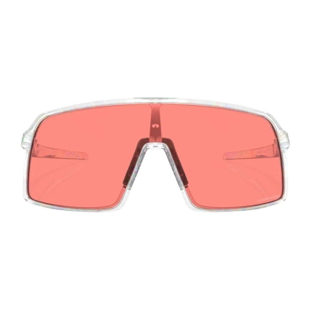 Gennemsigtige solbriller med wraparound-design