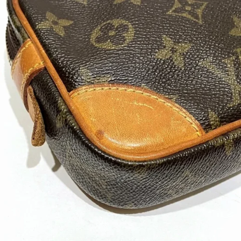 Louis Vuitton Vintage Pre-owned Plastic clutches Brown Dames