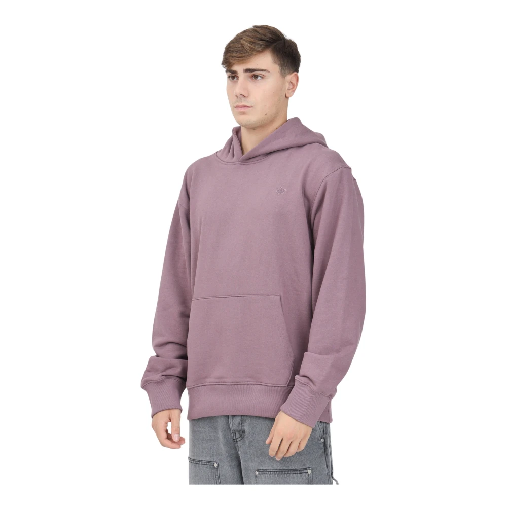 Adidas Originals Premium Essentials Paarse Hoodie Sweater Purple Heren