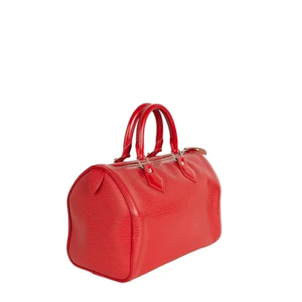 Louis Vuitton Vintage Pre-owned Leather handbags Red Dames
