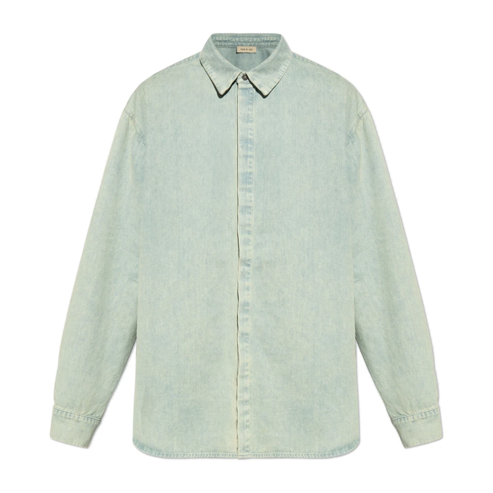 Fear Of God Denim shirt van Blue Heren