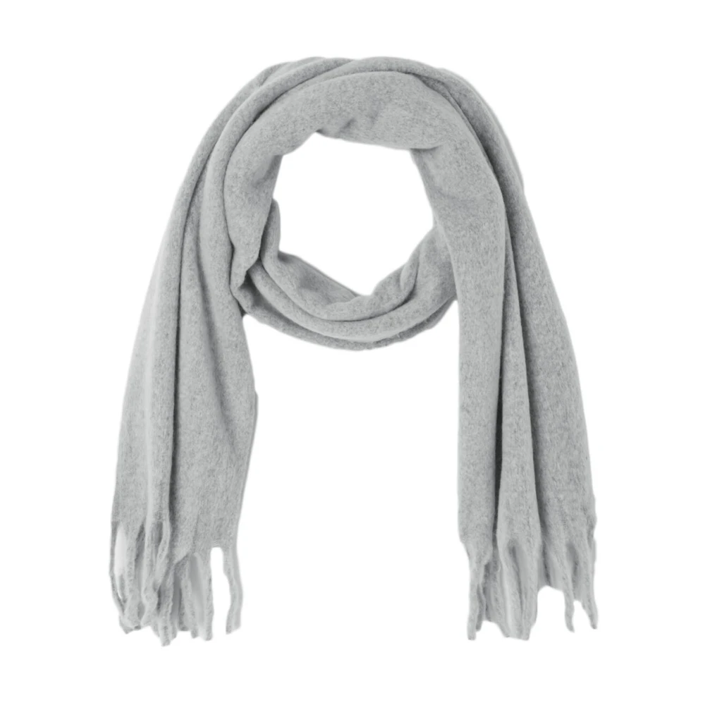 American vintage Stijlvolle Sjaal Gray Dames