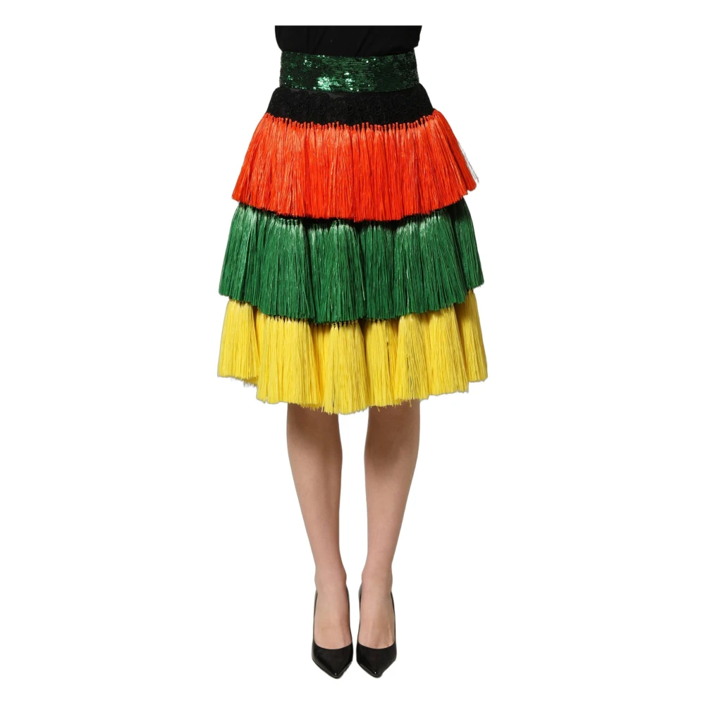 Dolce & Gabbana Vrouw Multicolor Rokken Dames, Veelkleurig, M, Skirts