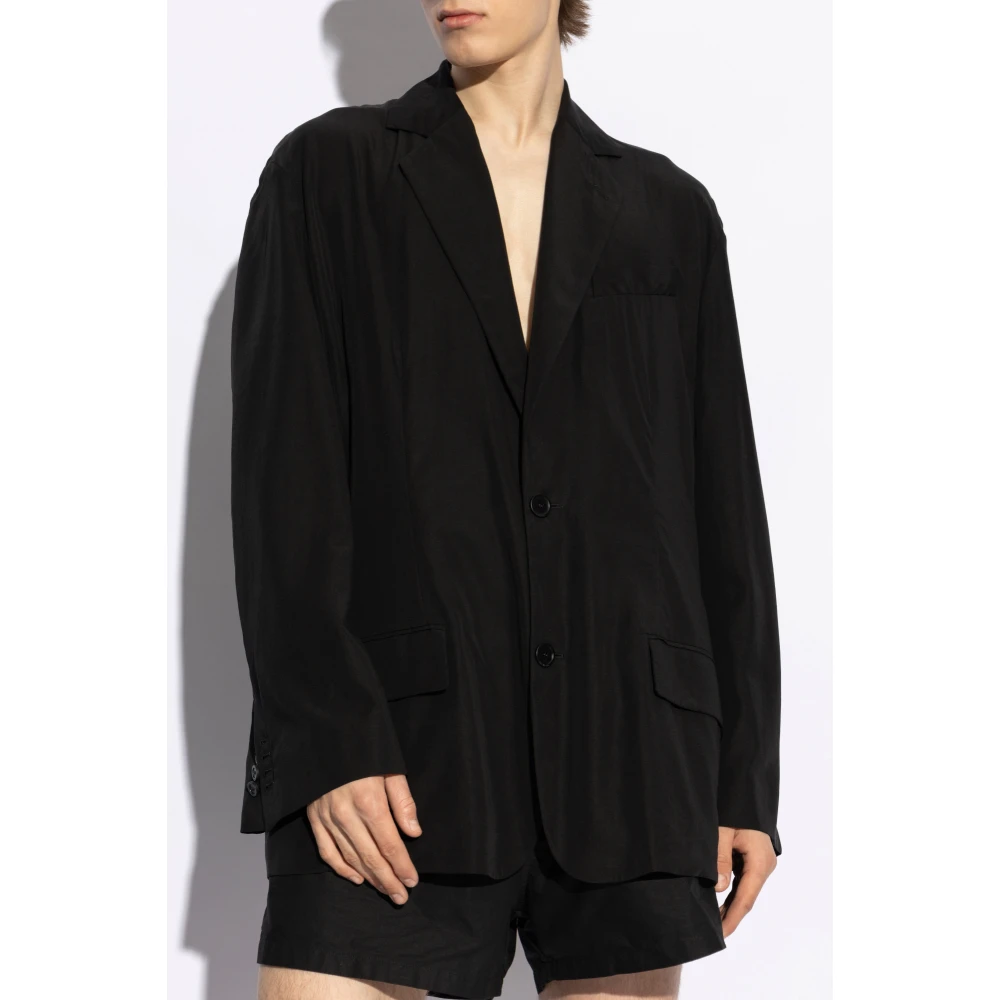 Balenciaga Oversized Jas Black Heren