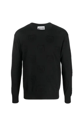 Maglione con motivo Teddy Bear
