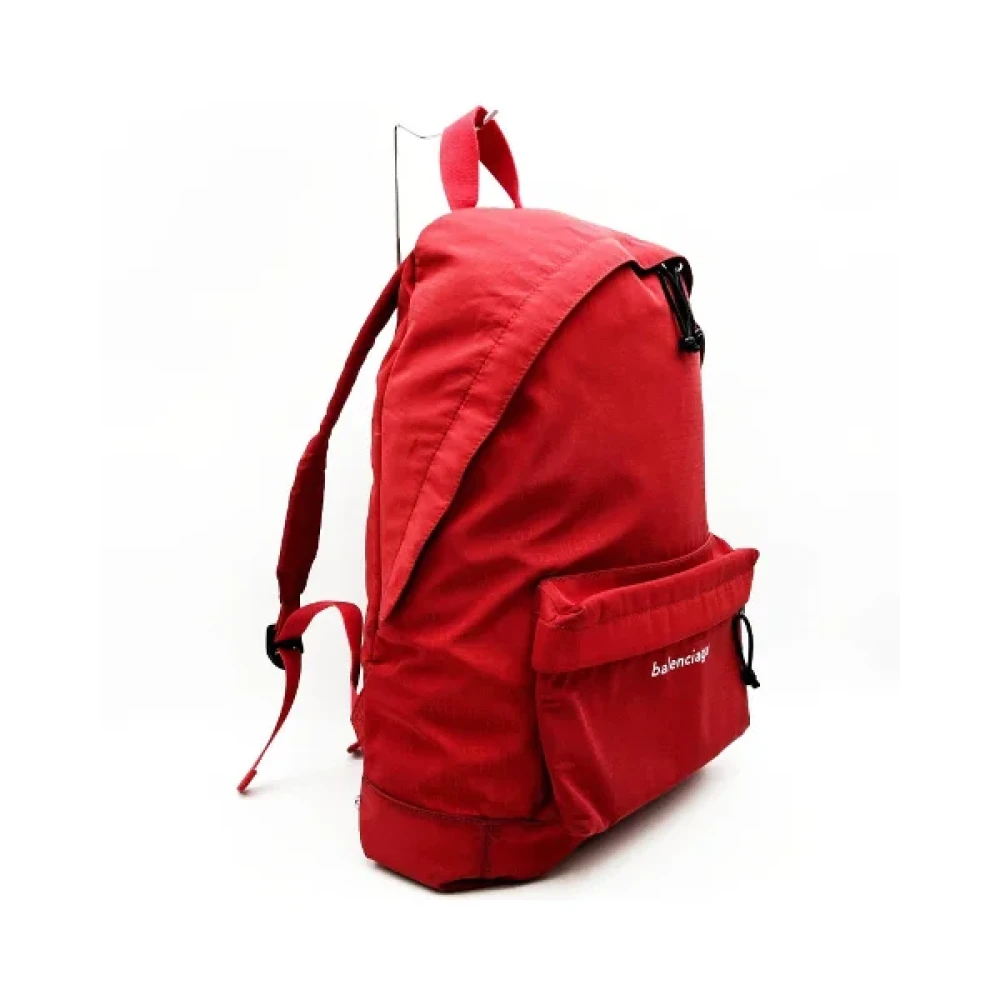Balenciaga Vintage Pre-owned Fabric backpacks Red Dames