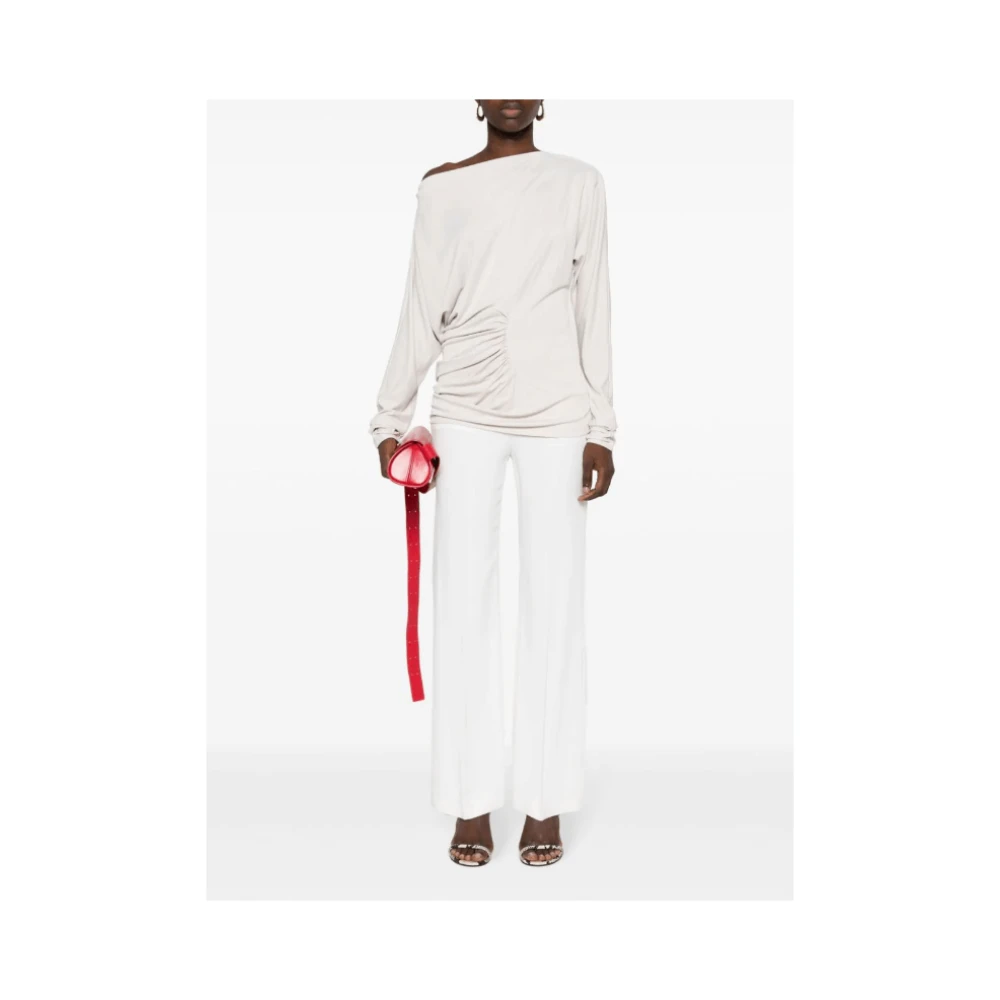 Khaite Long Sleeve Tops White Dames