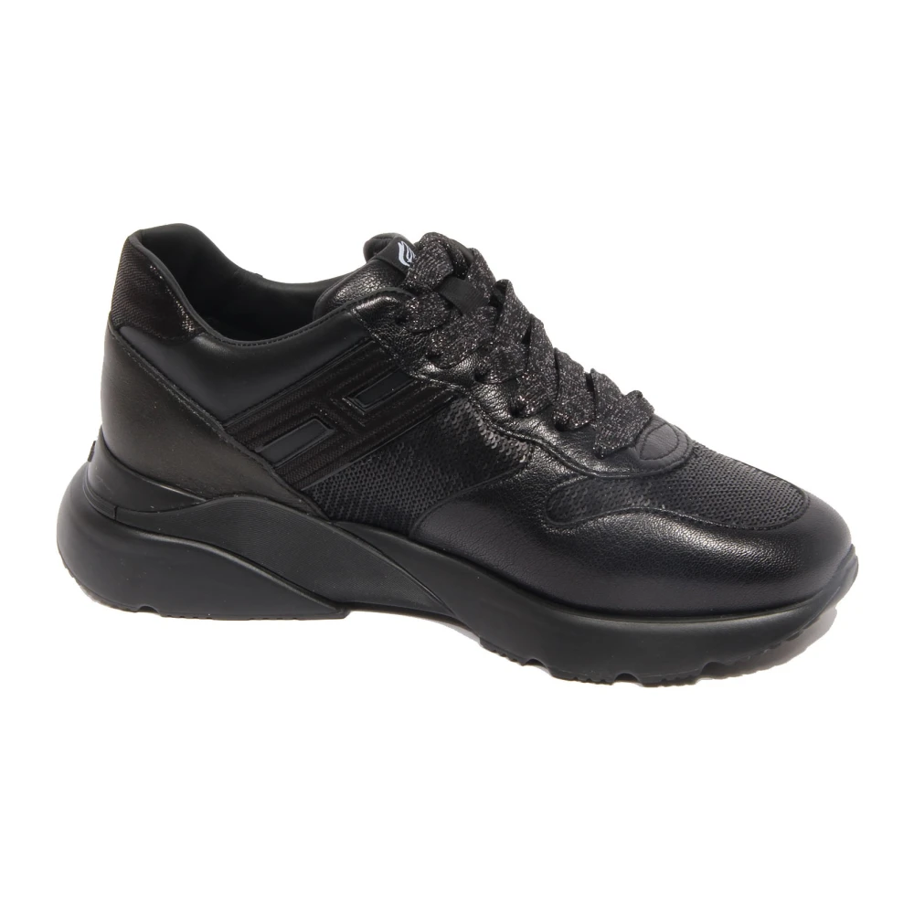 Hogan Sequin Shoe Active One Dames Schoenen Zwart