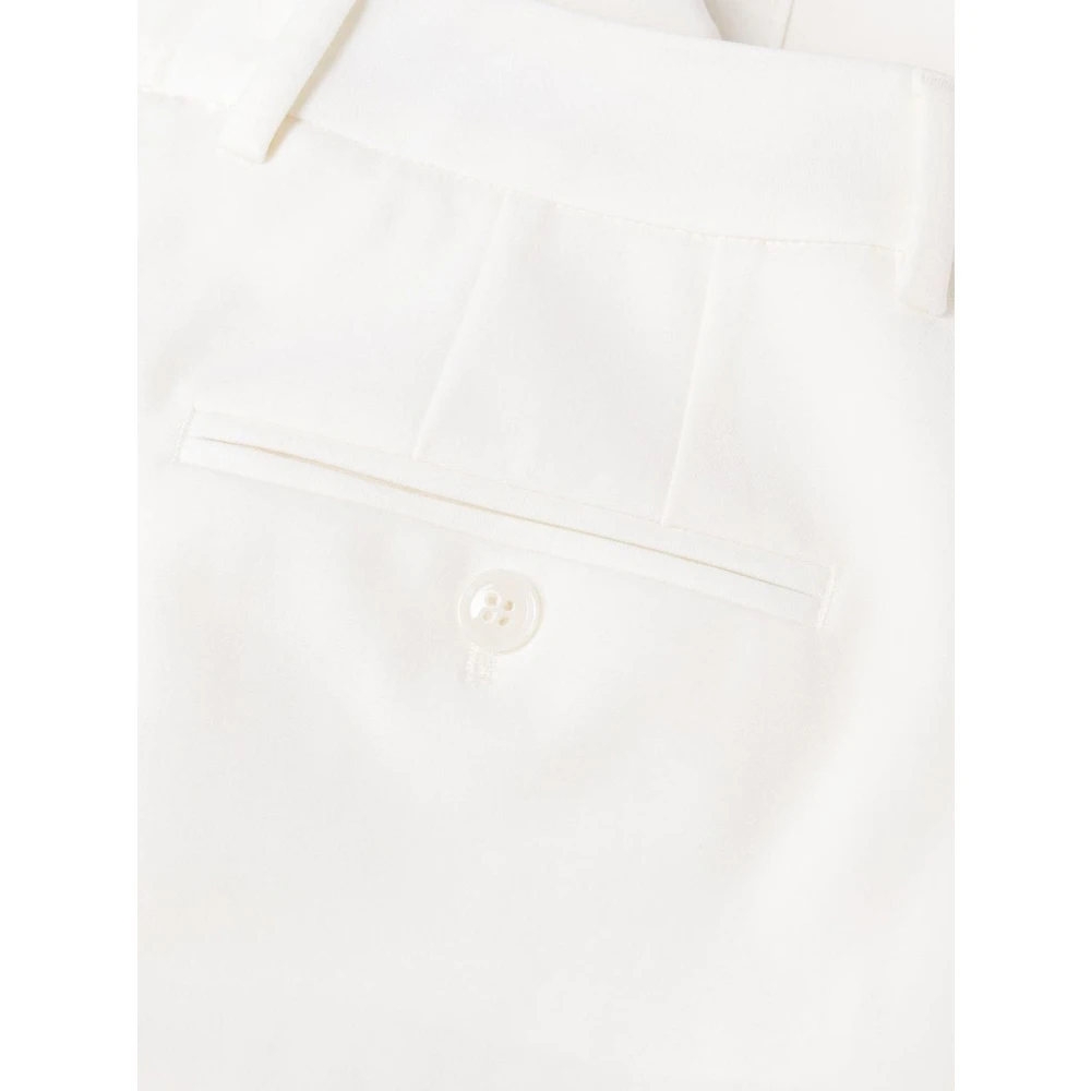 Dolce & Gabbana Stijlvolle witte slim-fit broek White Dames