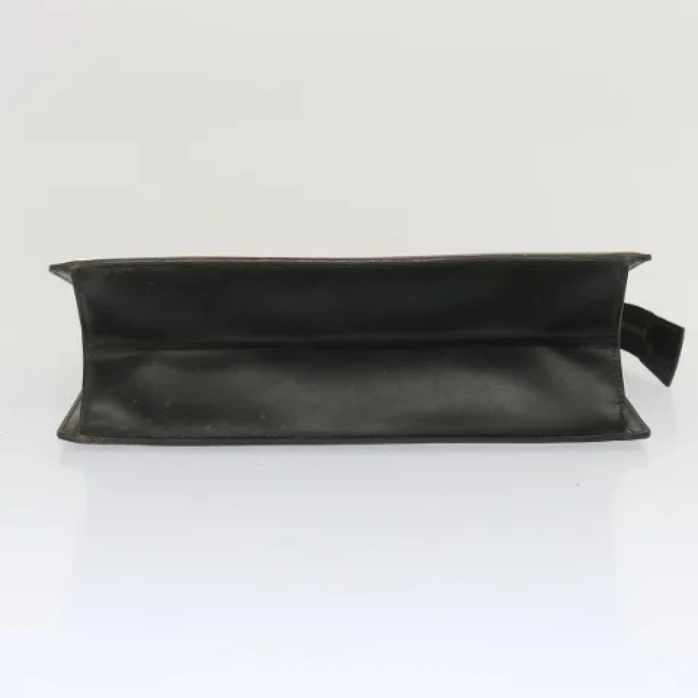 Louis Vuitton Vintage Pre-owned Leather clutches Black Dames