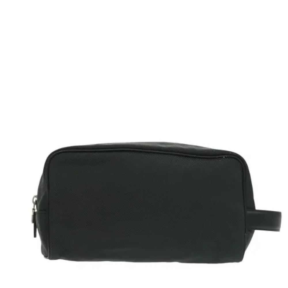 Louis Vuitton Vintage Pre-owned Leather clutches Green Dames