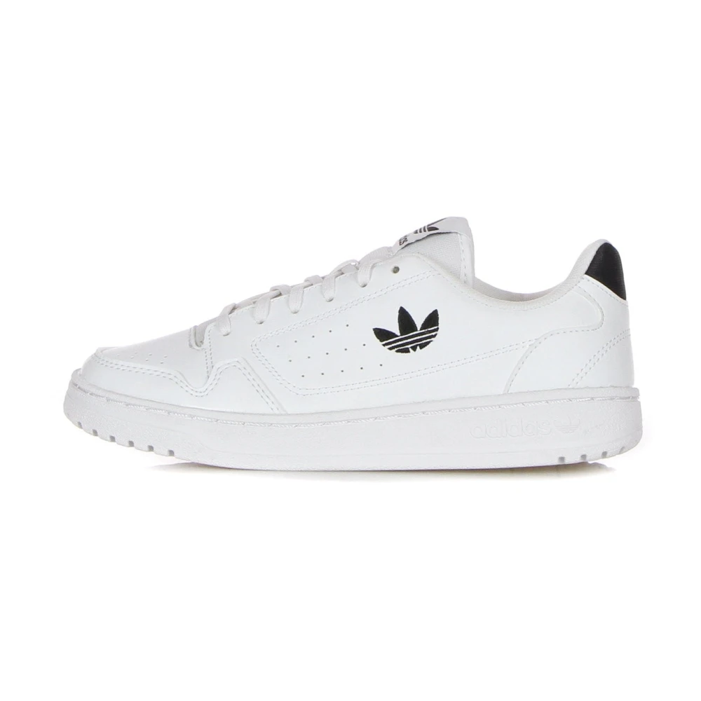 Adidas Boys White Kids Sneakers, 36 2/3 Eu, Cloud Low Sneaker