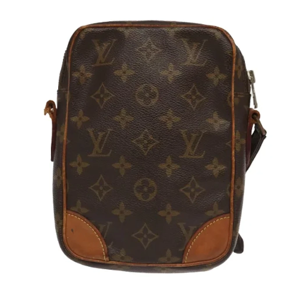 Louis Vuitton Vintage Pre-owned Canvas louis-vuitton-bags Brown Dames