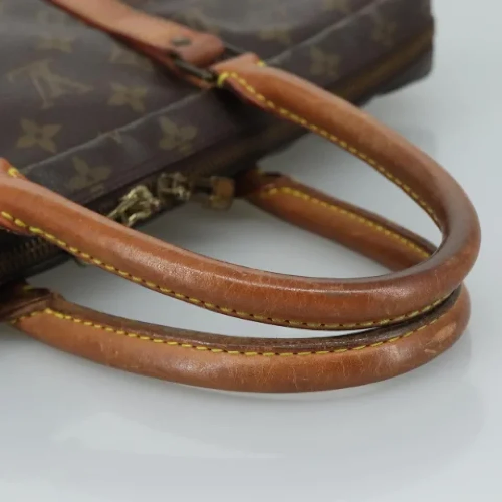 Louis Vuitton Vintage Pre-owned Canvas briefcases Brown Dames