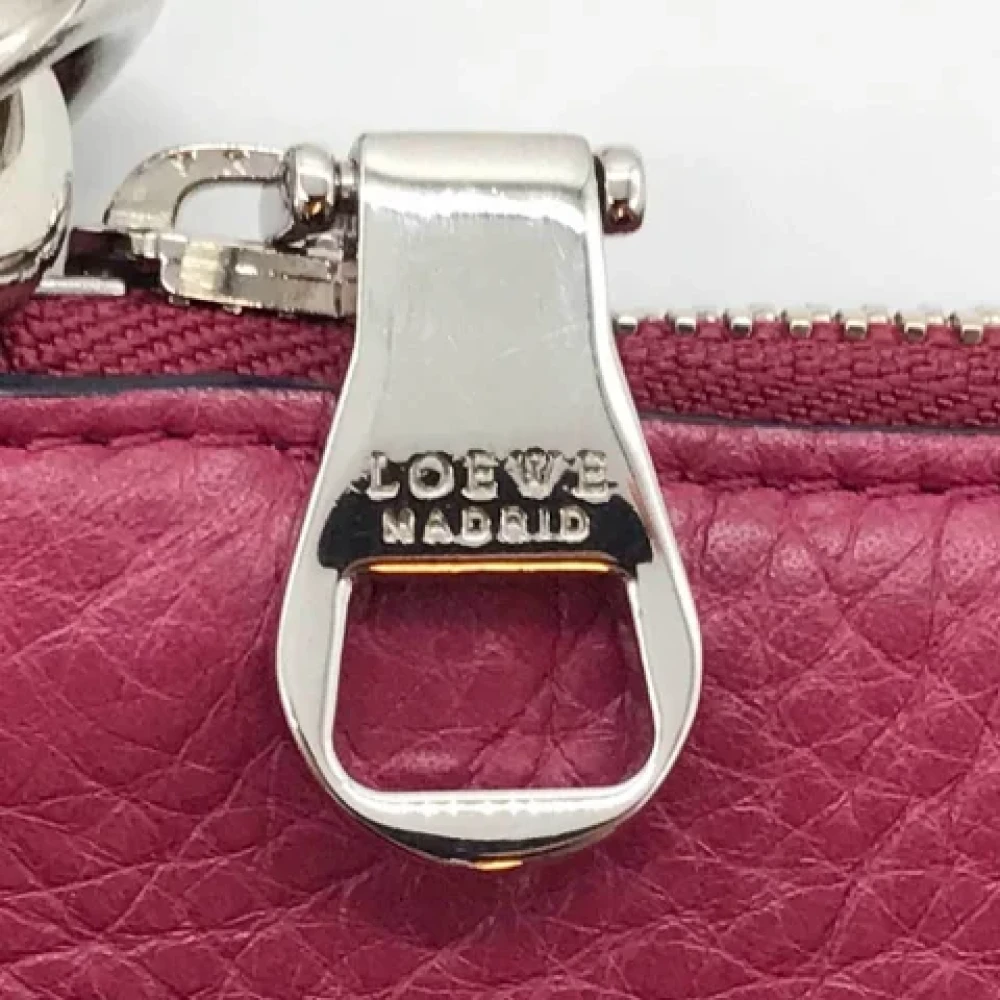 Loewe Pre-owned Fabric shoulder-bags Pink Dames