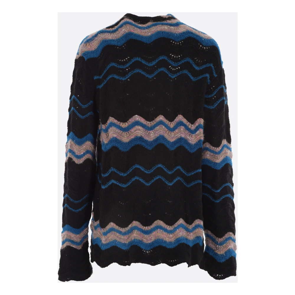 Vitelli Zwarte Broken Waves Trui Black Heren