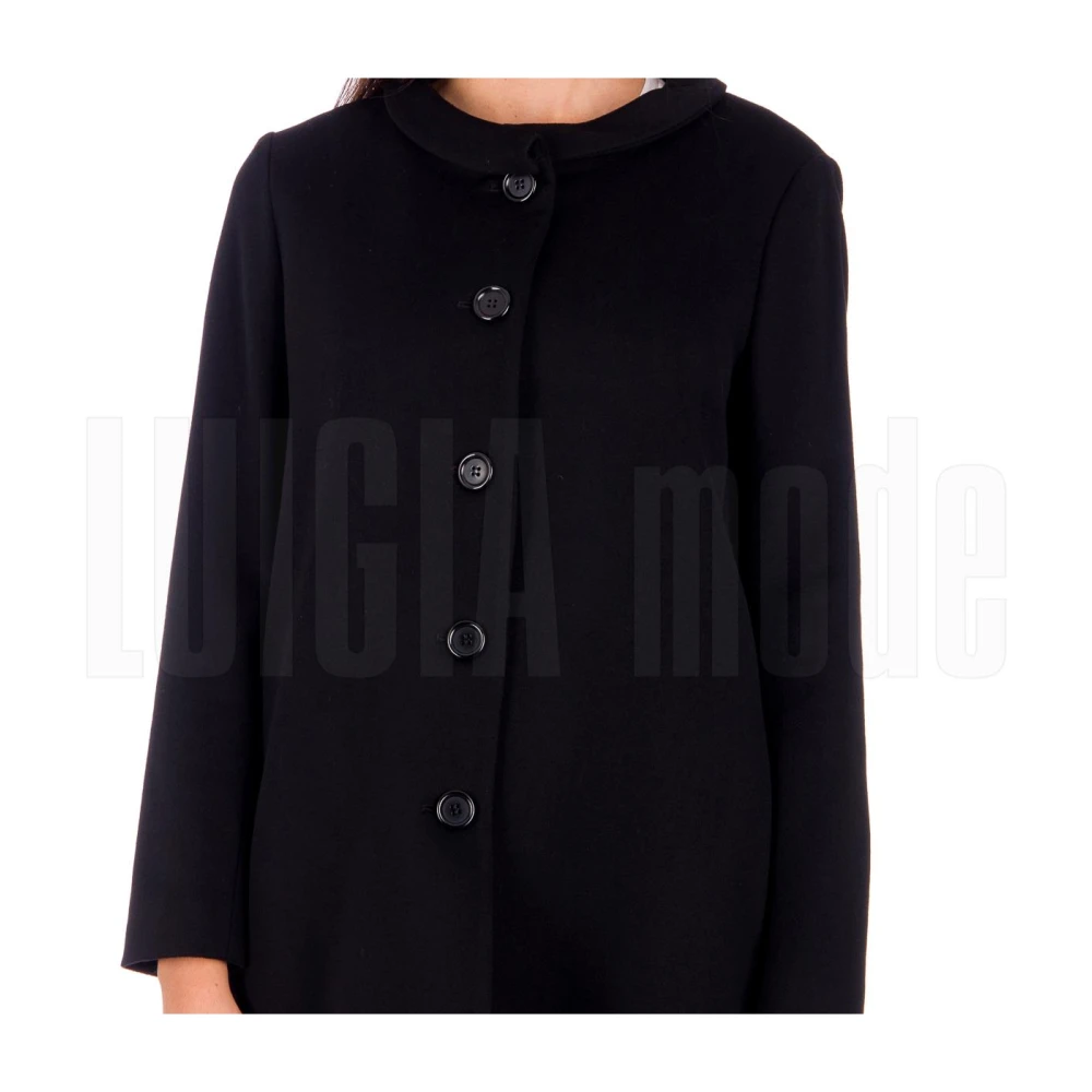 Aspesi Enkelrijige jas Black Dames