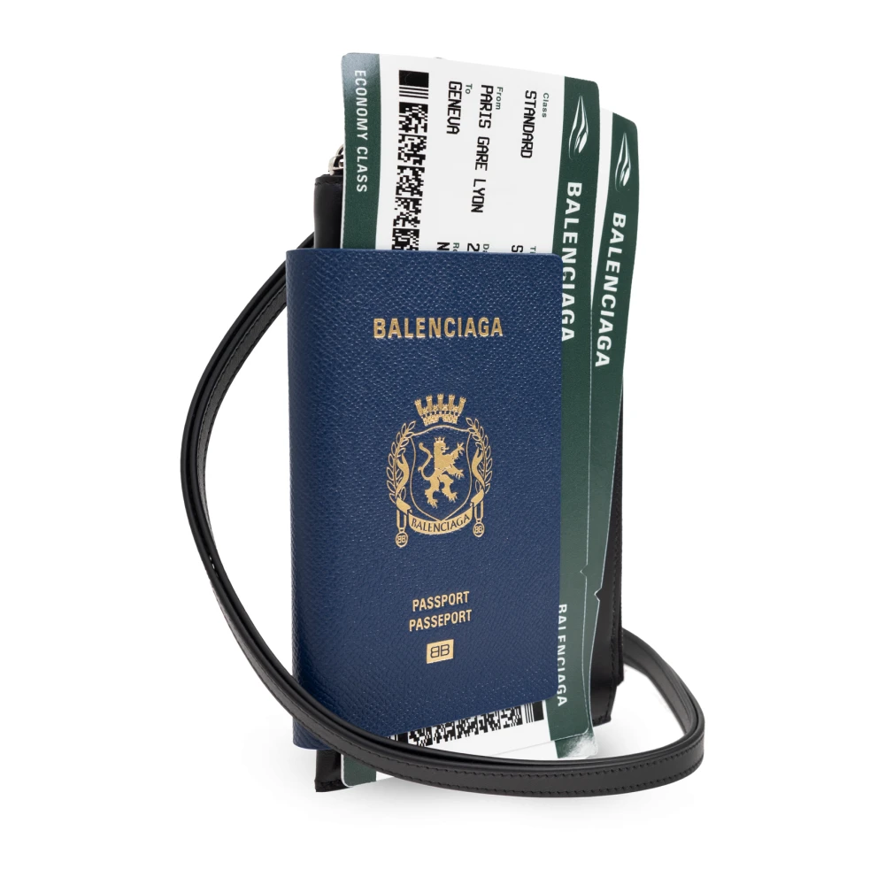 Balenciaga Documenthouder Blue Heren
