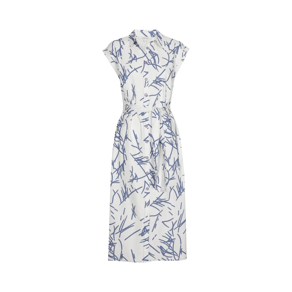 Marie Méro Bloemenprint Katoenen Zomerjurk Multicolor Dames