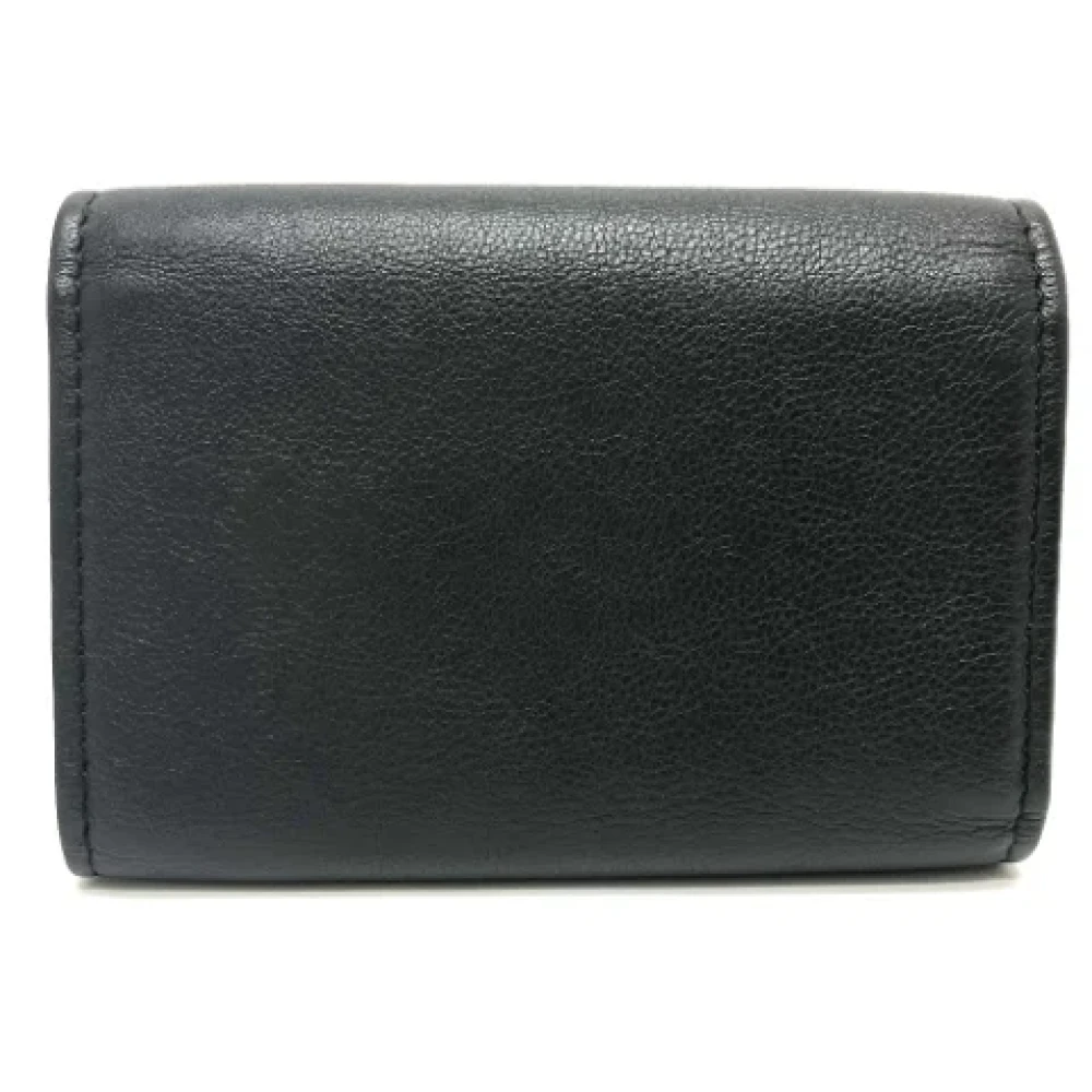 Chanel Vintage Pre-owned Leather key-holders Black Dames