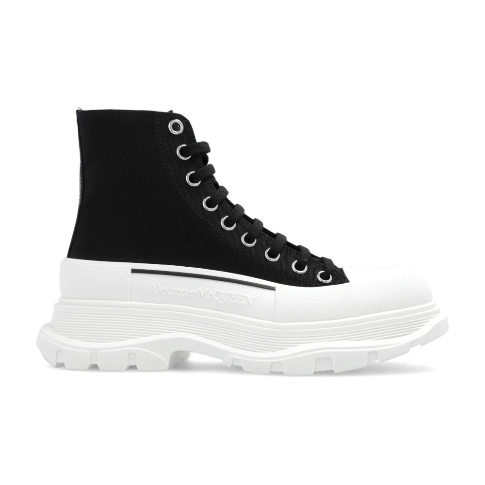 Alexander McQueen Hoge sneakers Dames Schoenen Zwart