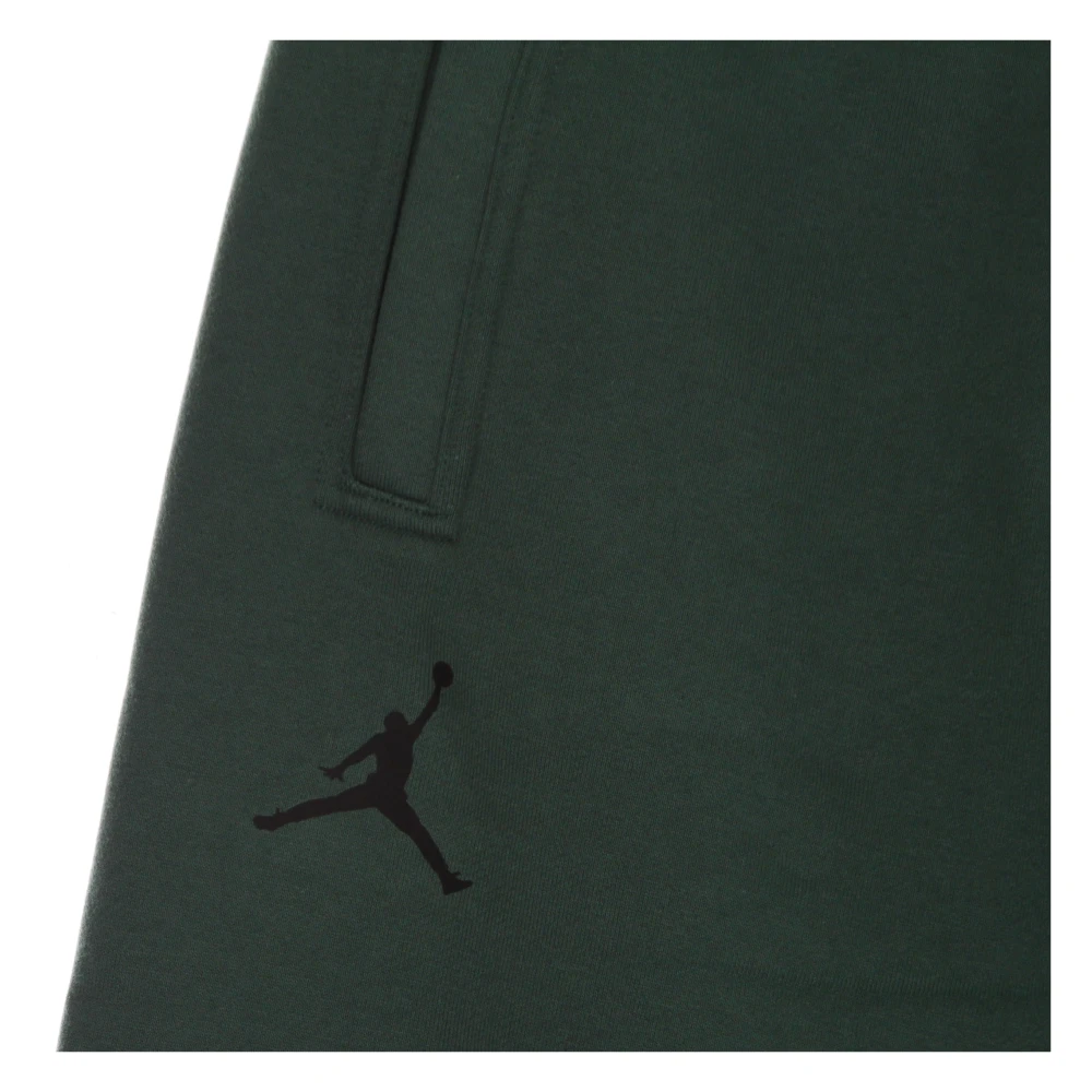 Jordan Sportieve Fleece Trainingsbroek Noble Groen Zwart Green Heren