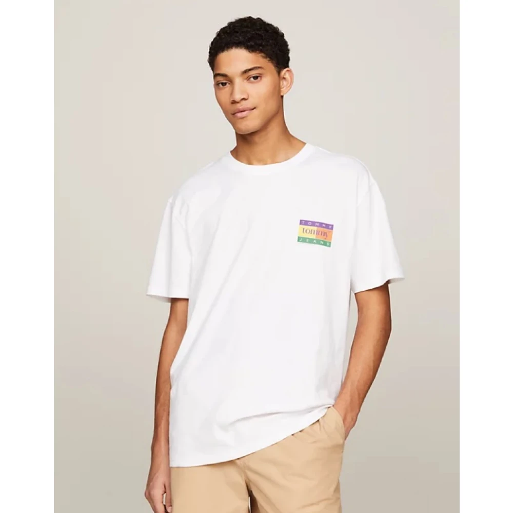 Tommy Jeans T-Shirts White Heren