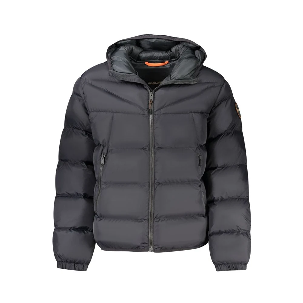 Napapijri Men's Black Winter Jackets, 3XL, Long-Sleeved Jacket