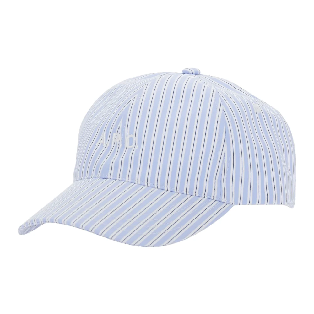A.p.c. Blue Hats & Caps, Female, 56 Cm, Casquette Charlie
