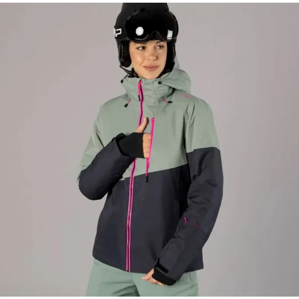 CMP Groene Winterjas Waterdicht Technisch Green Dames