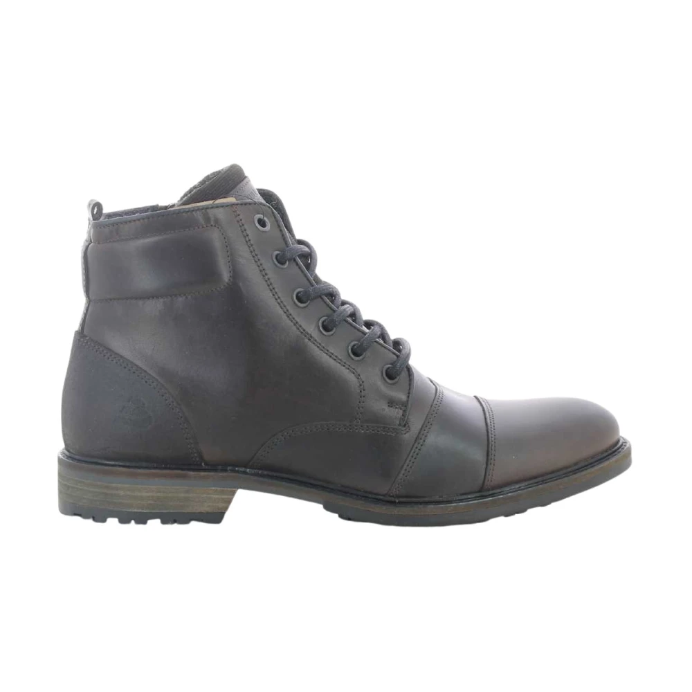 Bullboxer Espresso Veterschoenen voor Heren Brown Heren