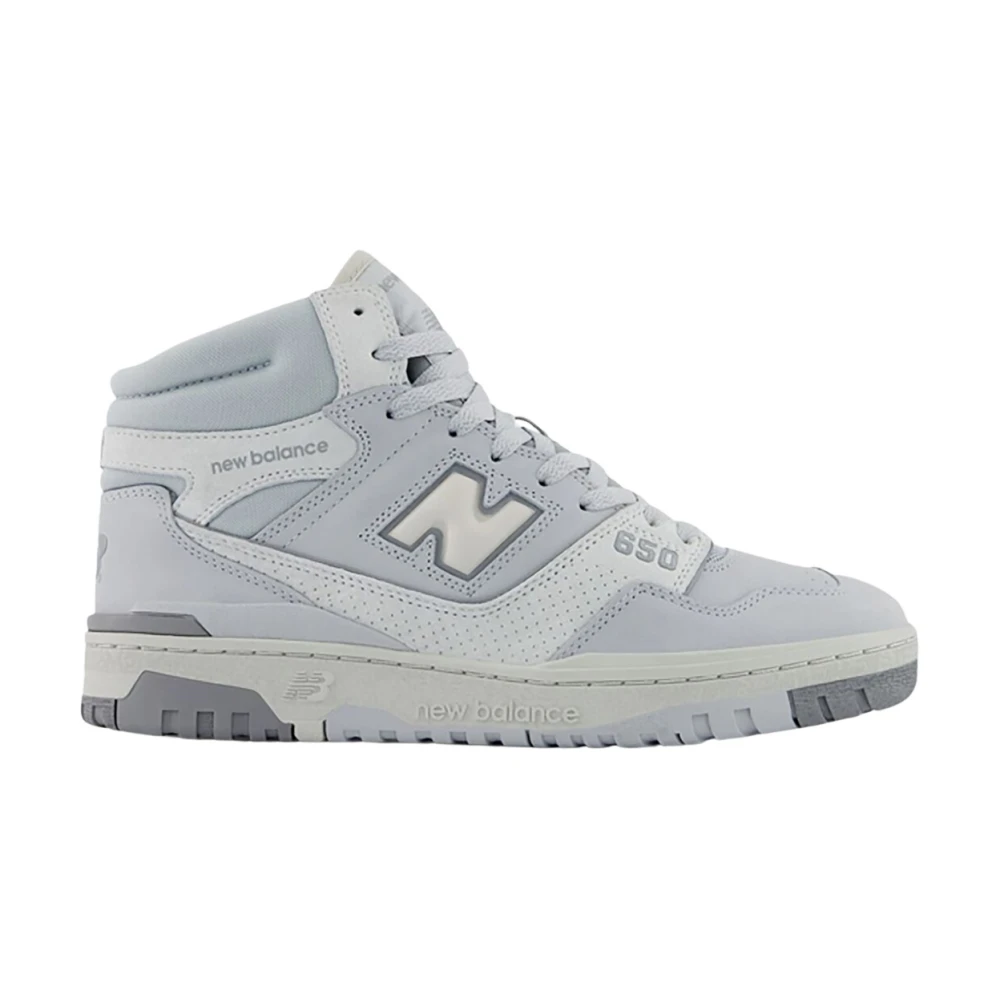 New Balance Men's Gray Sneakers, 10 Uk, Classic Leather Trainers 650