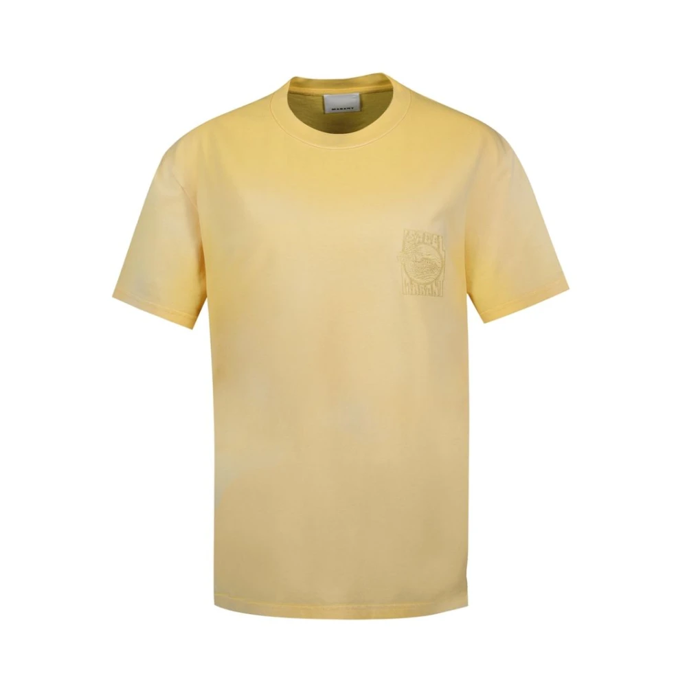 Isabel Marant Men's Yellow T-Shirts, S, Honore T-Shirt