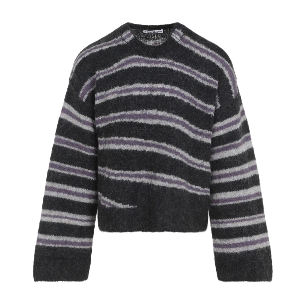 Acne Studios Grijze Sweater voor Mannen Aw24 Gray Heren