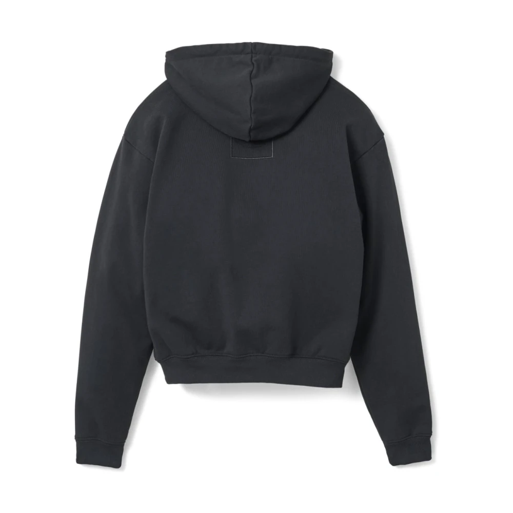 Marc Jacobs Zwarte Katoenen Hoodie met Logo Black Dames