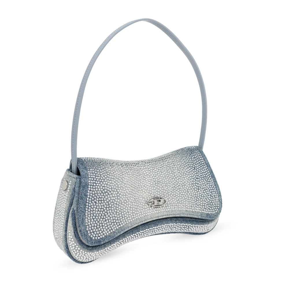 Diesel Schoudertas Play Clutch Blue Dames