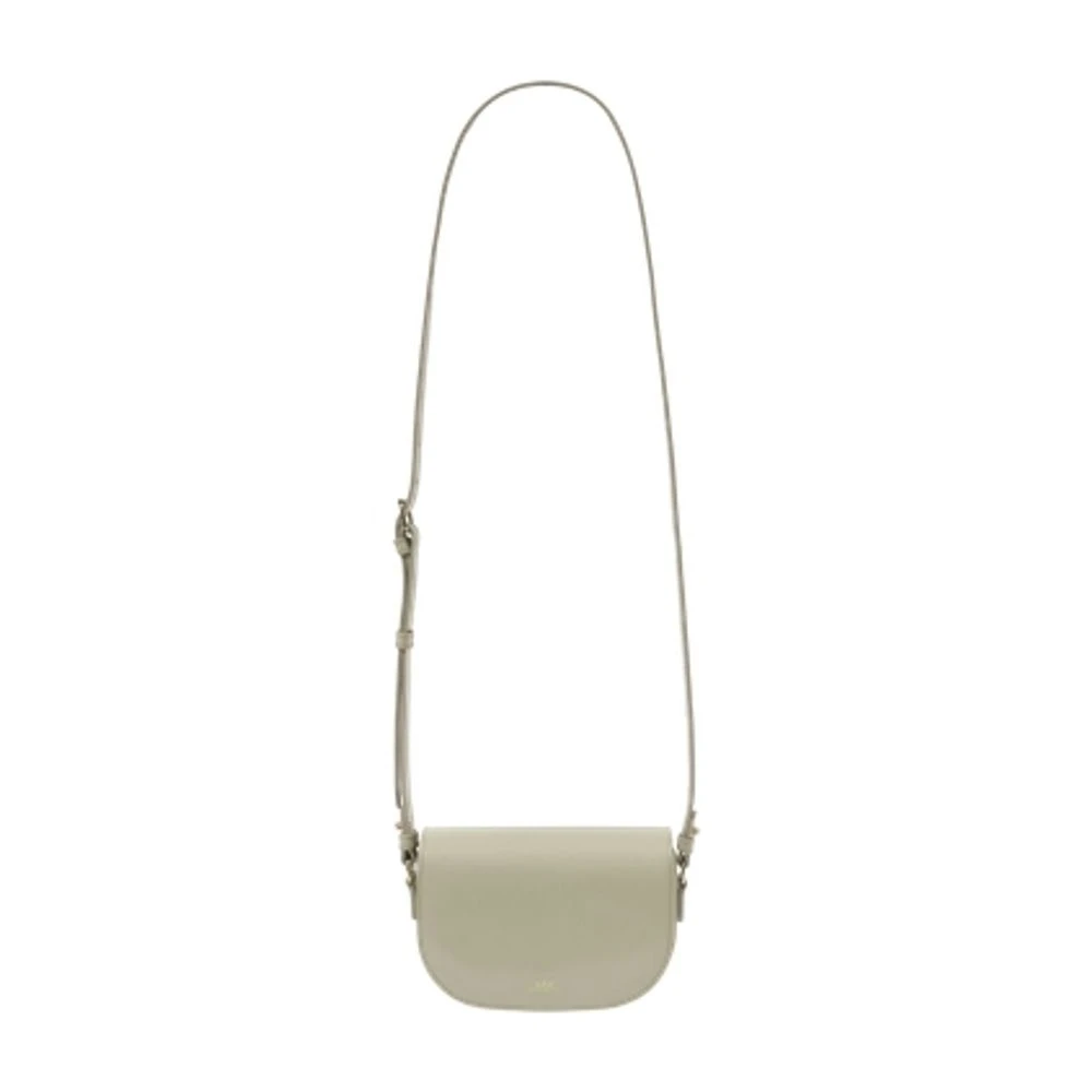 A.p.c. Women's White Cross Body Bags, One Size, Le B Side Small Shoulder Bag