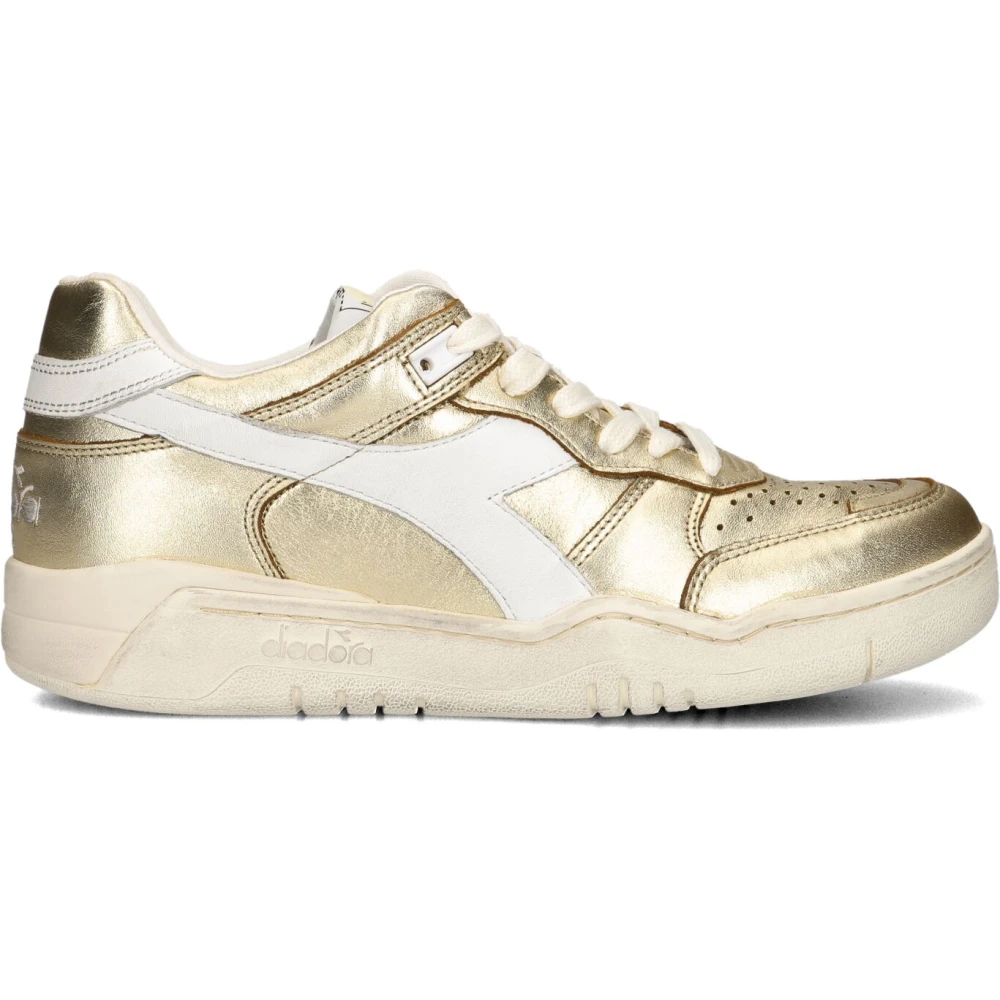 Diadora Basket Sneakers Dames Schoenen Geel
