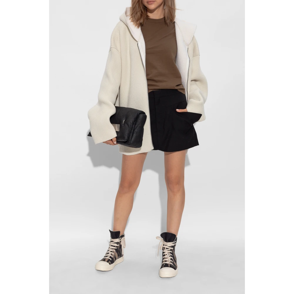 Rick Owens Cropped Level T Brown Dames