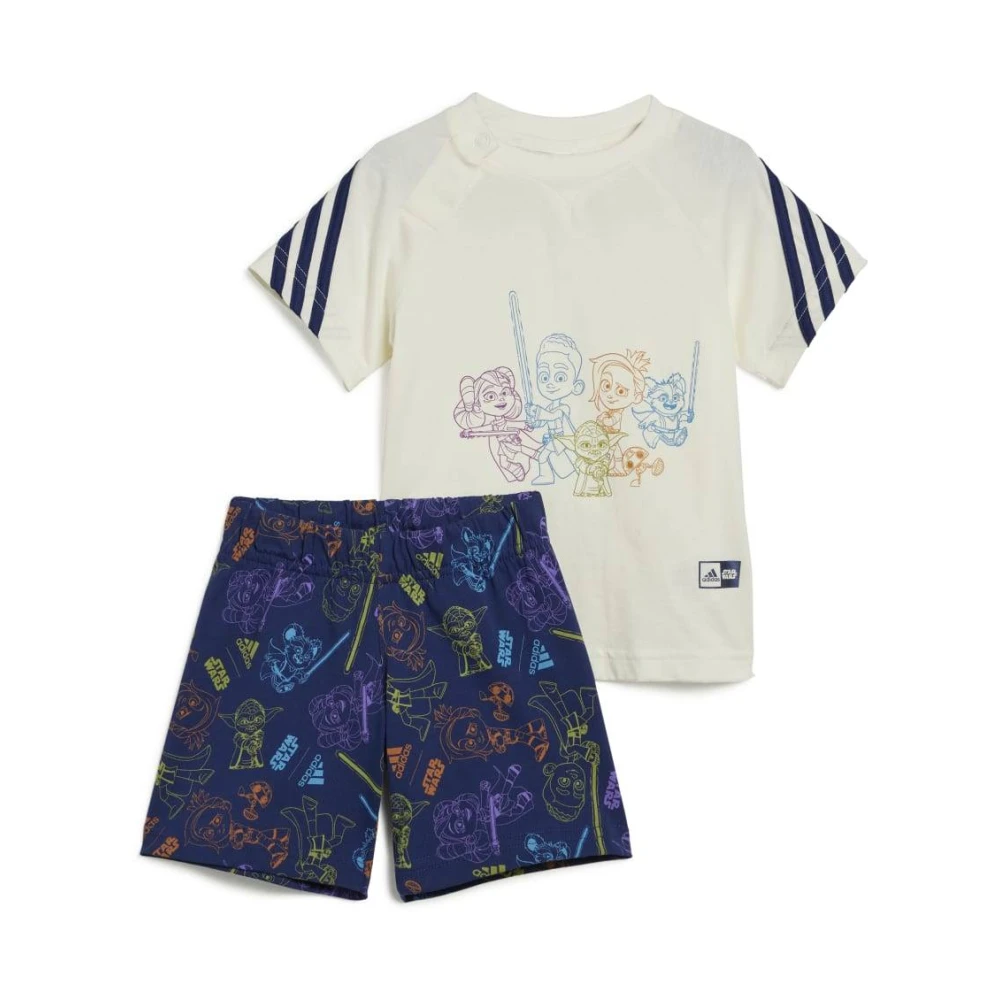 Adidas Young Jedi Tee Set - Vit Multicolor, Unisex